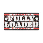 Fully Loaded Vanity Plate Product mockup