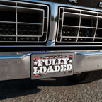 Fully Loaded Vanity Plate Product mockup