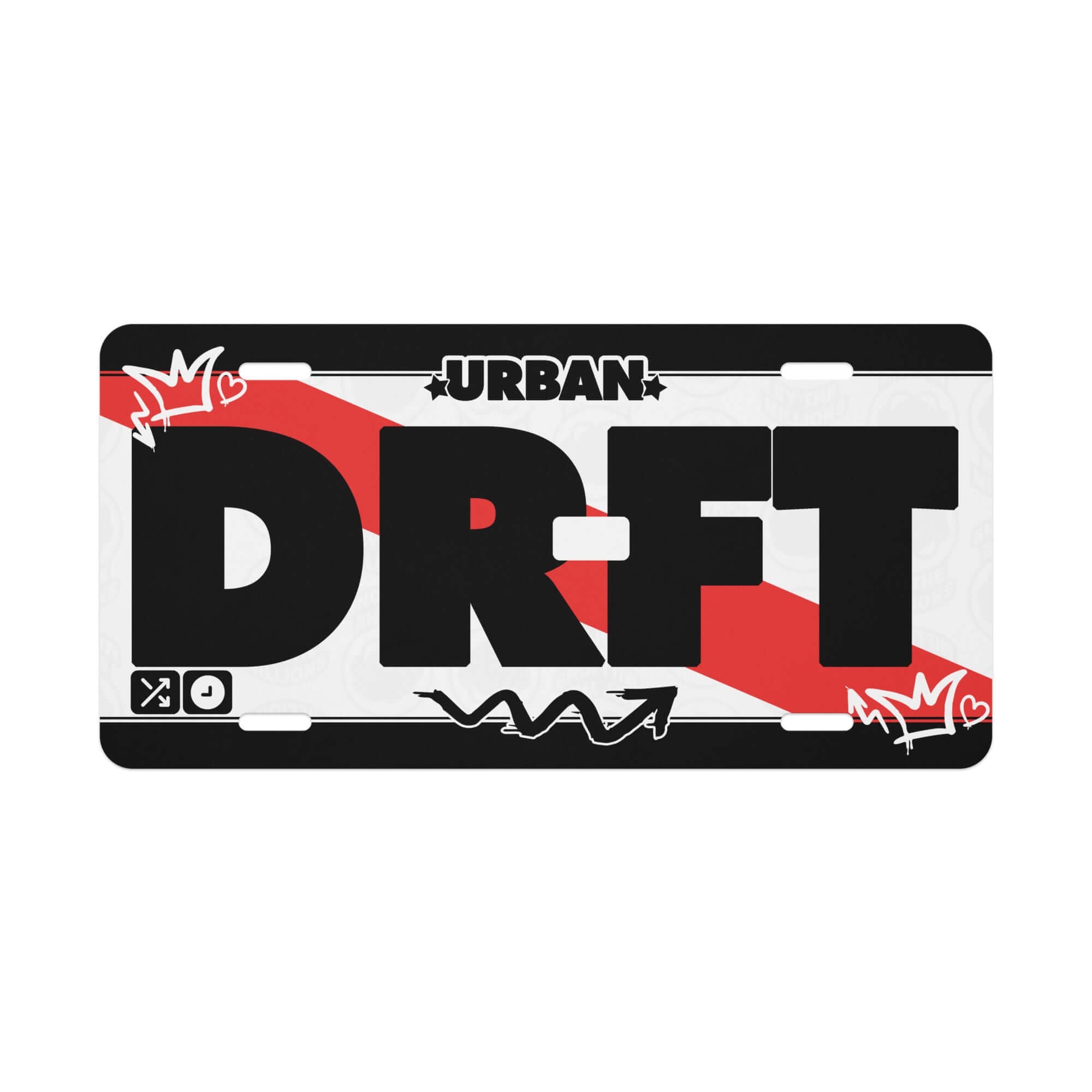 Urban DRFT Vanity Plate Product mockup