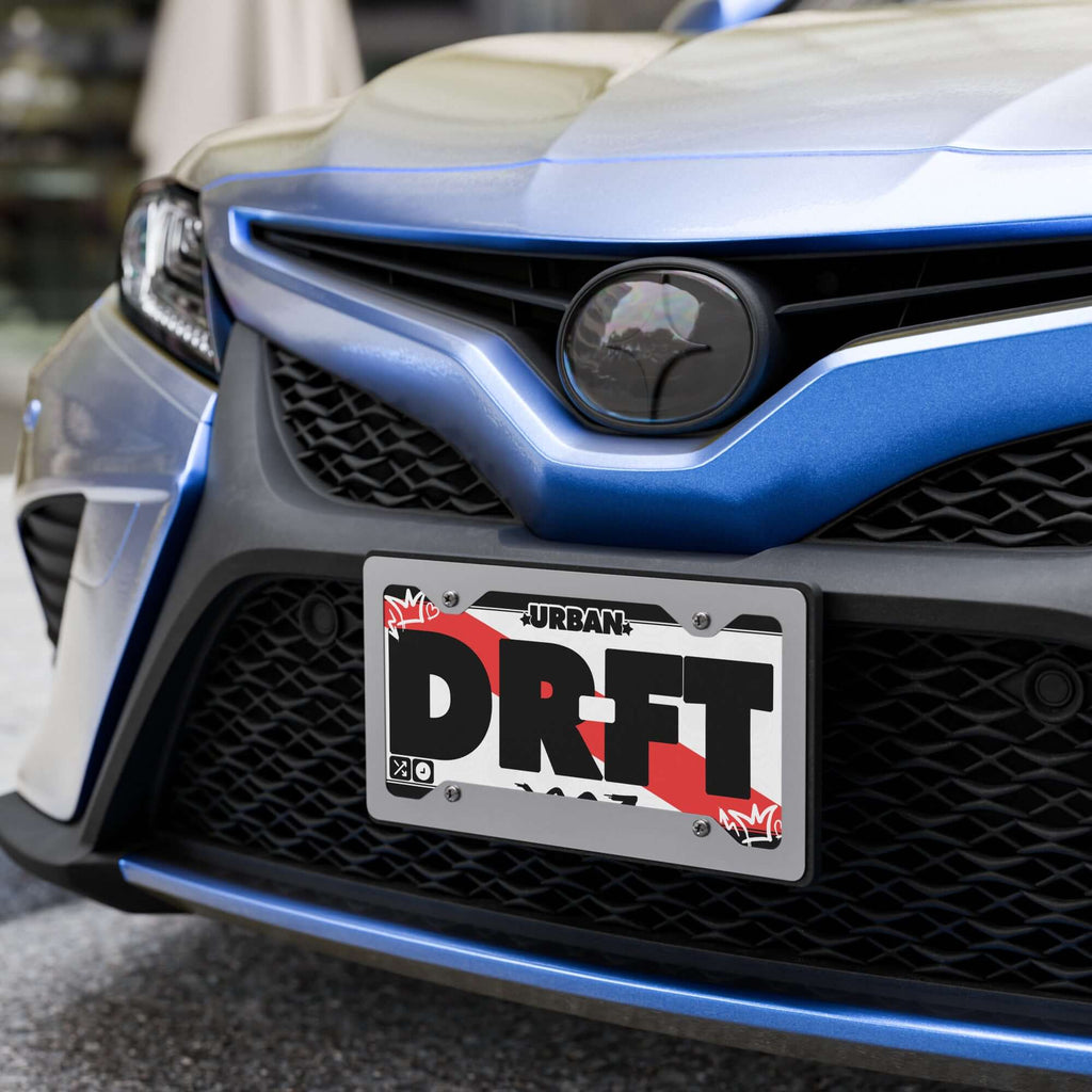 Urban DRFT Vanity Plate Product mockup