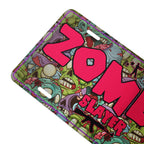 Zombie Slayer Vanity Plate Product mockup